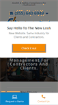 Mobile Screenshot of contractorcheck.ca